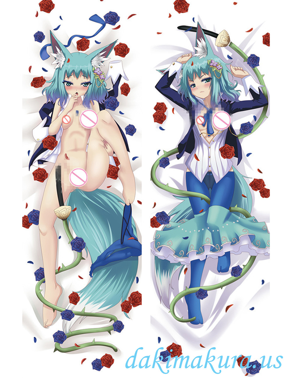 Merc Storia Anime Dakimakura Japanese Hugging Body Pillow Cover